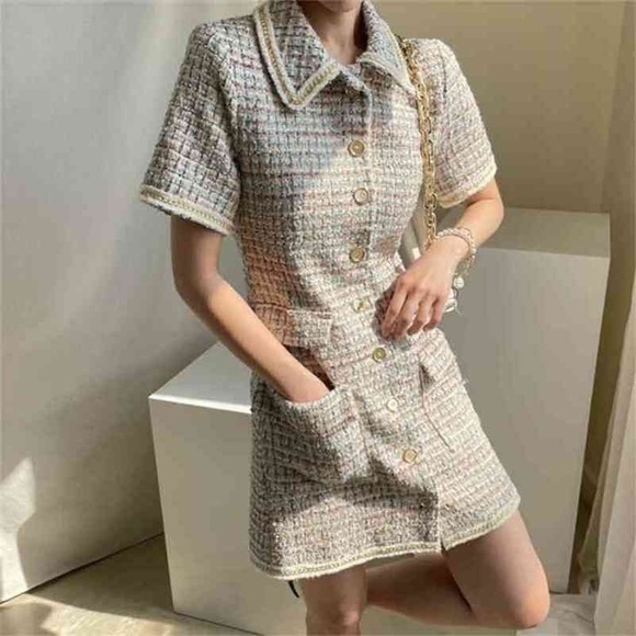 LIMI Tweed Dress NWOT Size S - Picture 2 of 11